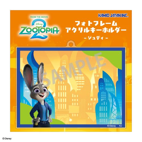 ズートピア2　フォトフレームキーホルダー／ジュディ・ホップス