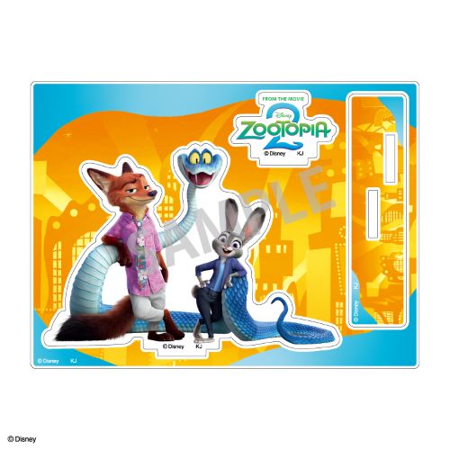 ズートピア2　アクリルスタンド／ジュディ＆ニック＆ゲイリー