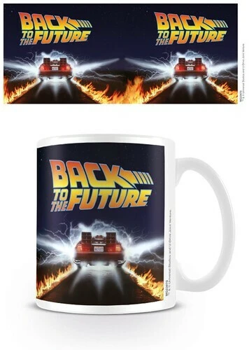 UK直輸入　マグカップ　Back to the Future デロリアン