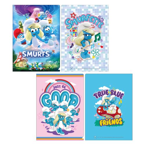 劇場版スマーフ4　クリアファイルセット