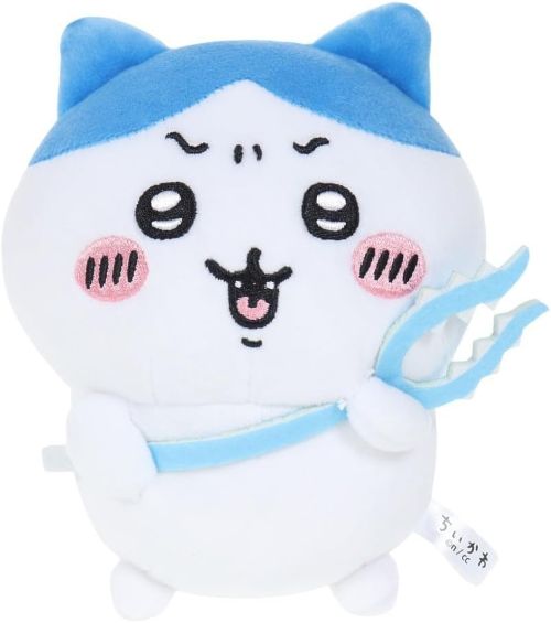 ちいかわ　ぽてたまぬいぐるみ／ハチワレ（さすまた）