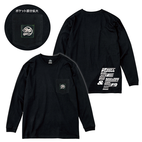 ワイルド・スピード 25th　長袖Tシャツ（25th） L