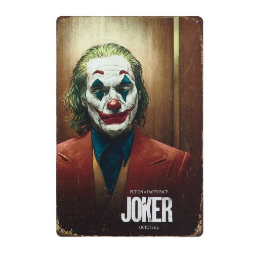 メタルポスター　映画「Joker／ジョーカー」