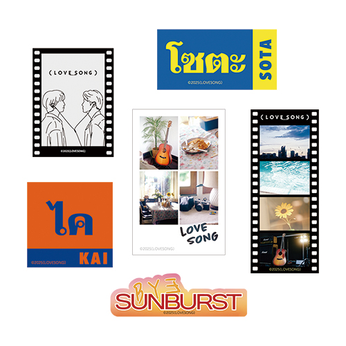 (LOVE SONG)　ステッカーセット